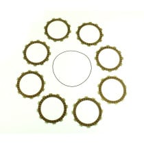 Kit disques embrayage garnis + Joint de couvercle embrayage ATHENA - HONDA 250 CRF-R 2010