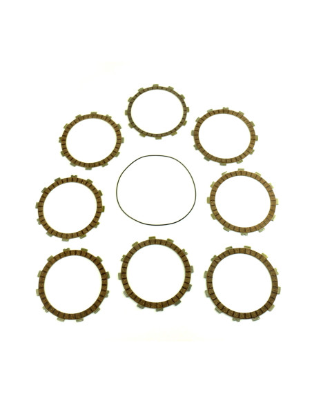 Kit disques embrayage garnis + Joint de couvercle embrayage ATHENA - HONDA 450 CRF-R 2011-2016