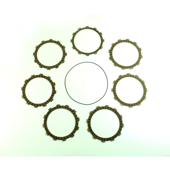 Kit disques embrayage garnis + Joint de couvercle embrayage ATHENA - HONDA 450 CRF-R/RX 2017-2018