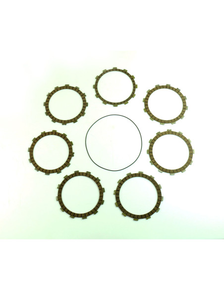 Kit disques embrayage garnis + Joint de couvercle embrayage ATHENA - HONDA 450 CRF-R/RX 2017-2018