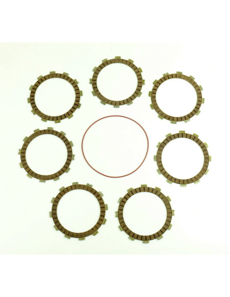 Kit disques embrayage garnis + Joint de couvercle embrayage ATHENA - HUSQVARNA 125 CR 1997-2009 125 WR 1998-2009