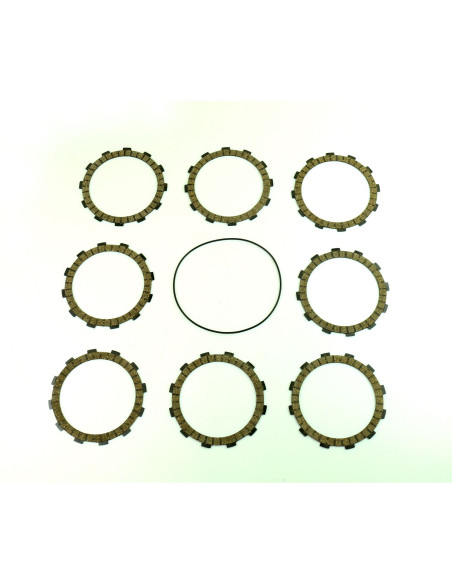 Kit disques embrayage garnis + Joint de couvercle embrayage ATHENA - HUSQVARNA 450 FC/FE 510 FE KTM 450 SXF/EXC 500 EXC