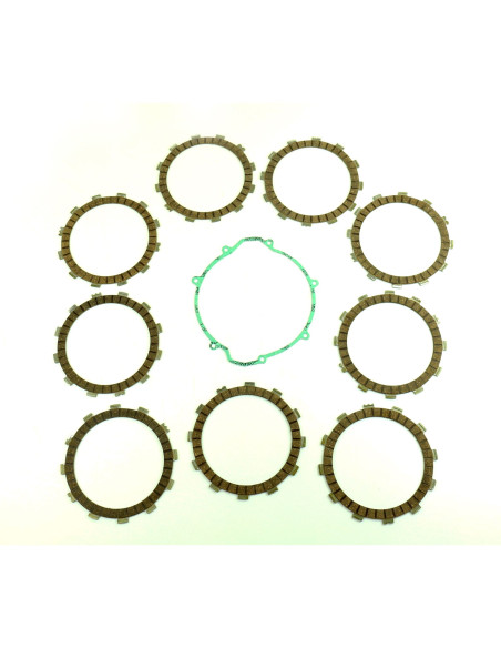Kit disques embrayage garnis + Joint de couvercle embrayage ATHENA - KTM 250 EGS/EXC/MX/SX 300 EGS/EXC 360 EGS/EXC/SX 380 EXC…