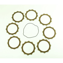Kit disques embrayage garnis + Joint de couvercle embrayage ATHENA - KTM 250 EXCF 2007-2013 250 SXF 2005-2012
