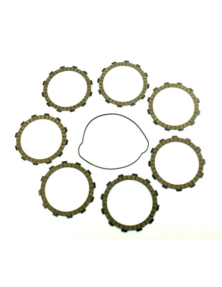 Kit disques embrayage garnis + Joint de couvercle embrayage ATHENA - KTM 250/350 SXF 2016-2017 HUSQVARNA 250/350 FC 2016-2021
