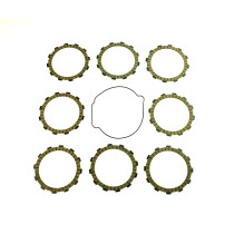 Kit disques embrayage garnis + Joint de couvercle embrayage ATHENA - KTM 450 EXC 2011