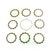 Kit disques embrayage garnis + Joint de couvercle embrayage ATHENA - KTM 450 SXF 2012