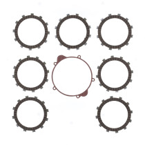 Kit disques embrayage garnis + Joint de couvercle embrayage ATHENA - KTM 85 SX 2003-2017 105 SX 2004-2011