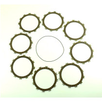 Kit disques embrayage garnis + Joint de couvercle embrayage ATHENA - SUZUKI 250 RM 2006-2008
