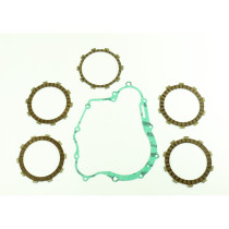 Kit disques embrayage garnis + Joint de couvercle embrayage ATHENA - YAMAHA 125 WR 2009-2011