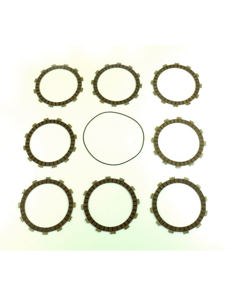 Kit disques embrayage garnis + Joint de couvercle embrayage ATHENA - YAMAHA 250 YZ 1999-2021 450 YZ-F 2010