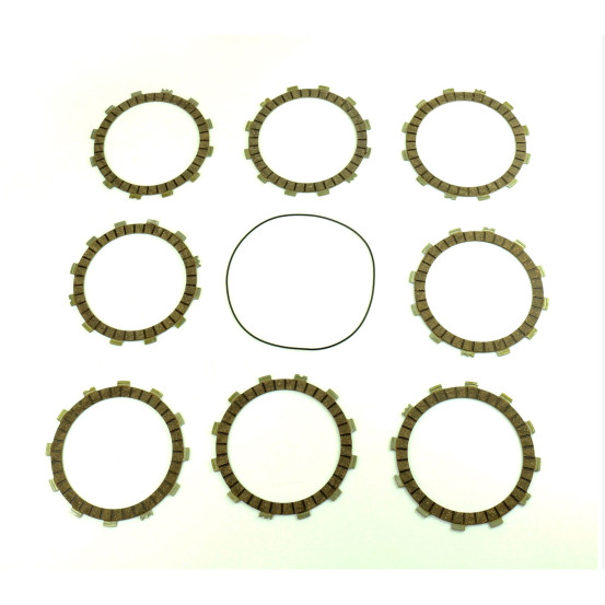 Kit disques embrayage garnis + Joint de couvercle embrayage ATHENA - YAMAHA 450 YZ-F 2011-2020