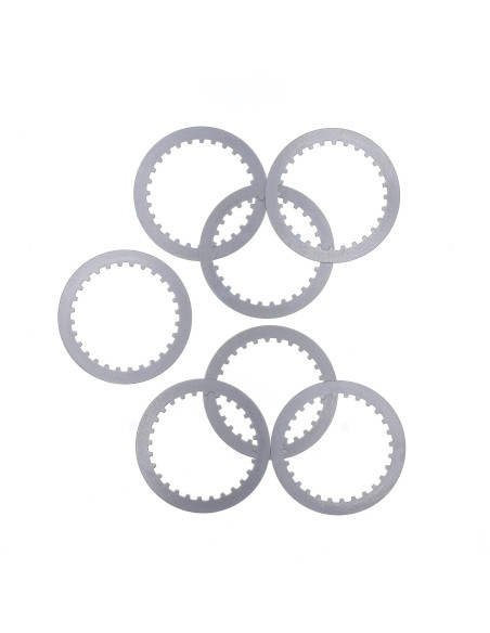 Kit disques lisses d'embrayage ATHENA - HUSQVARNA 250 CR 1999-2005 250 WR 1999-2013 360 WR 1999-2002 410 TE 1999 610 TC/TE 19..