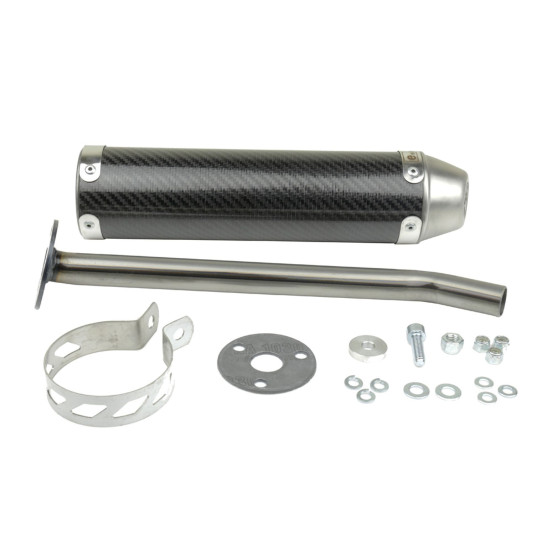 Silencieux carbone ATHENA - DERBI