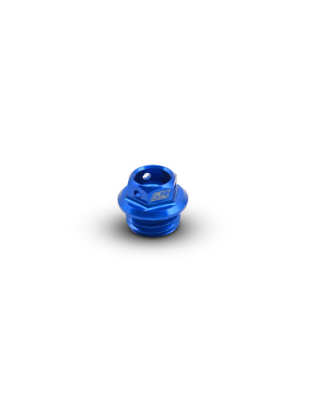 Bouchon de carter d'huile pré-percé bleu - M24x3 - GAS GAS - HUSQVARNA - KTM