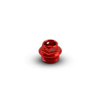 Bouchon de carter d'huile pré-percé rouge - M24x3 - GAS GAS - HUSQVARNA - KTM
