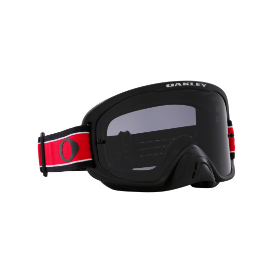 Masque cross Oakley O-Frame 2.0 Pro MX Sexton Takedown rouge Stripe - écran fumé foncé
