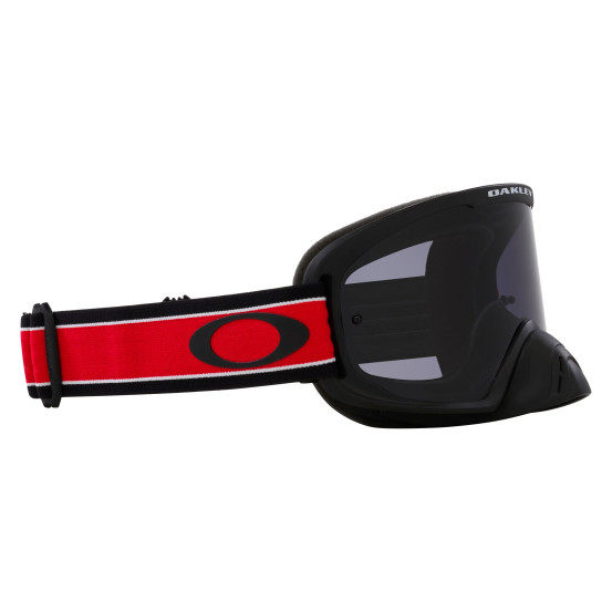 Masque cross Oakley O-Frame 2.0 Pro MX Sexton Takedown rouge Stripe - écran fumé foncé