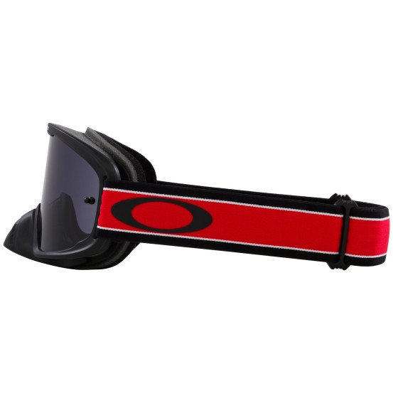 Masque cross Oakley O-Frame 2.0 Pro MX Sexton Takedown rouge Stripe - écran fumé foncé
