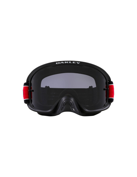 Masque cross Oakley O-Frame 2.0 Pro MX Sexton Takedown rouge Stripe - écran fumé foncé