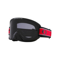 Masque cross Oakley O-Frame 2.0 Pro MX Sexton Takedown rouge Stripe - écran fumé foncé