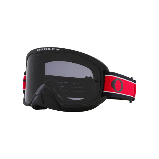 Masque cross Oakley O-Frame 2.0 Pro MX Sexton Takedown rouge Stripe - écran fumé foncé