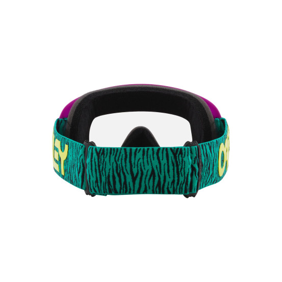 Masque cross Oakley O-Frame MX Heritage Collection B1B Celeste Bengal - écran clair