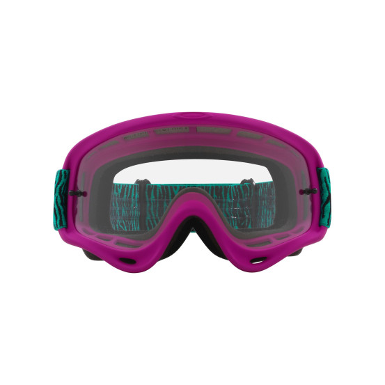 Masque cross Oakley O-Frame MX Heritage Collection B1B Celeste Bengal - écran clair