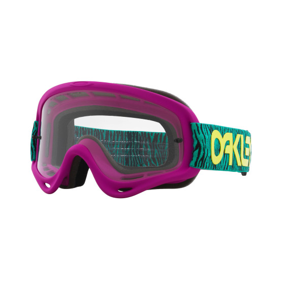 Masque cross Oakley O-Frame MX Heritage Collection B1B Celeste Bengal - écran clair