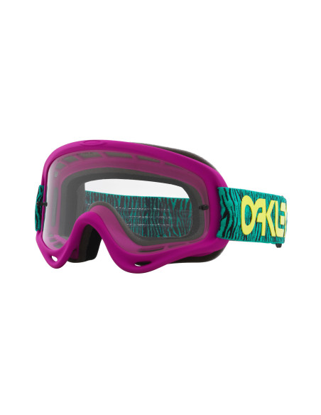 Masque cross Oakley O-Frame MX Heritage Collection B1B Celeste Bengal - écran clair