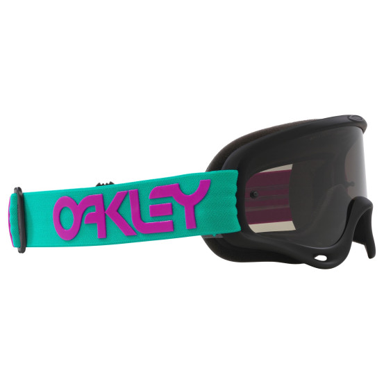 Masque cross Oakley O-Frame MX Heritage Collection B1B Celeste violet - écran fumé foncé
