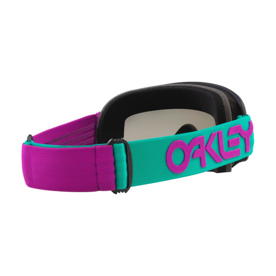 Masque cross Oakley O-Frame MX Heritage Collection B1B Celeste violet - écran fumé foncé