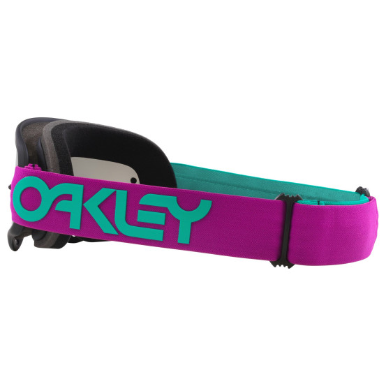 Masque cross Oakley O-Frame MX Heritage Collection B1B Celeste violet - écran fumé foncé