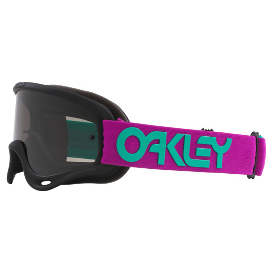 Masque cross Oakley O-Frame MX Heritage Collection B1B Celeste violet - écran fumé foncé