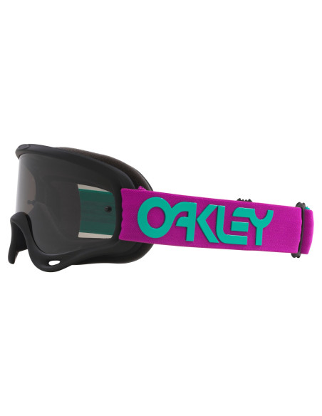Masque cross Oakley O-Frame MX Heritage Collection B1B Celeste violet - écran fumé foncé