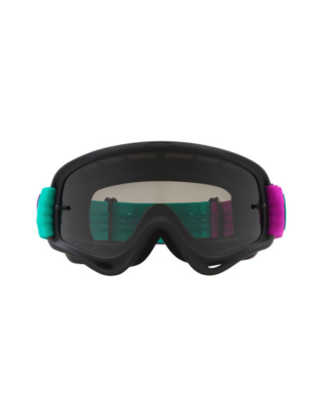 Masque cross Oakley O-Frame MX Heritage Collection B1B Celeste violet - écran fumé foncé