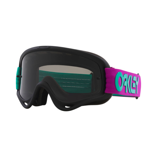 Masque cross Oakley O-Frame MX Heritage Collection B1B Celeste violet - écran fumé foncé