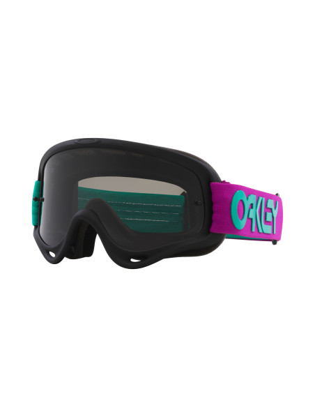 Masque cross Oakley O-Frame MX Heritage Collection B1B Celeste violet - écran fumé foncé
