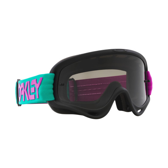Masque cross Oakley O-Frame MX Heritage Collection B1B Celeste violet - écran fumé foncé