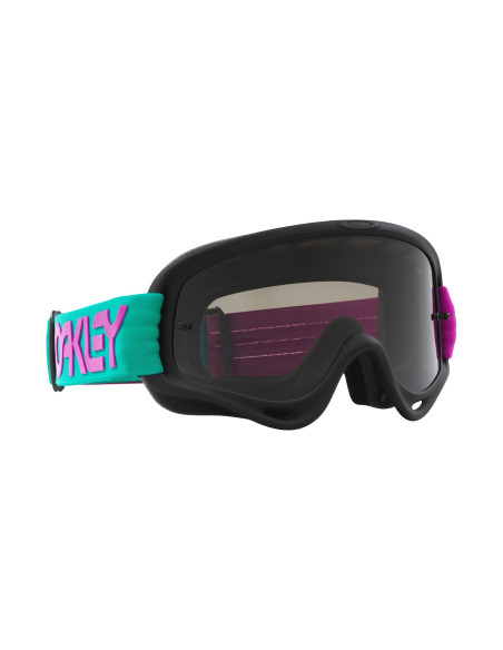 Masque cross Oakley O-Frame MX Heritage Collection B1B Celeste violet - écran fumé foncé