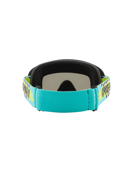 Masque cross Oakley O-Frame MX Herlings Takedown turquoise checks - écran fumé foncé
