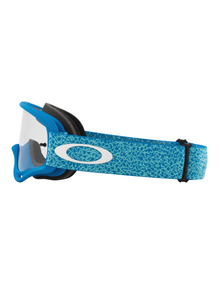 Masque cross Oakley O-Frame MX Sexton Takedown Bleu Crackle - écran clair