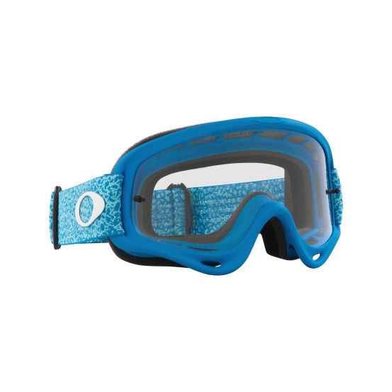 Masque cross Oakley O-Frame MX Sexton Takedown Bleu Crackle - écran clair