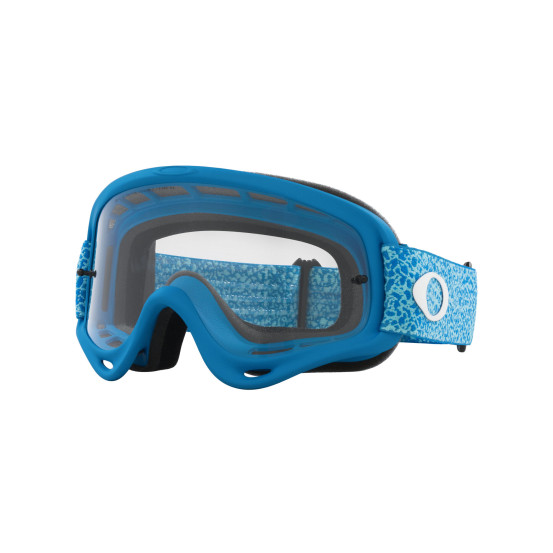 Masque cross Oakley O-Frame MX Sexton Takedown Bleu Crackle - écran clair