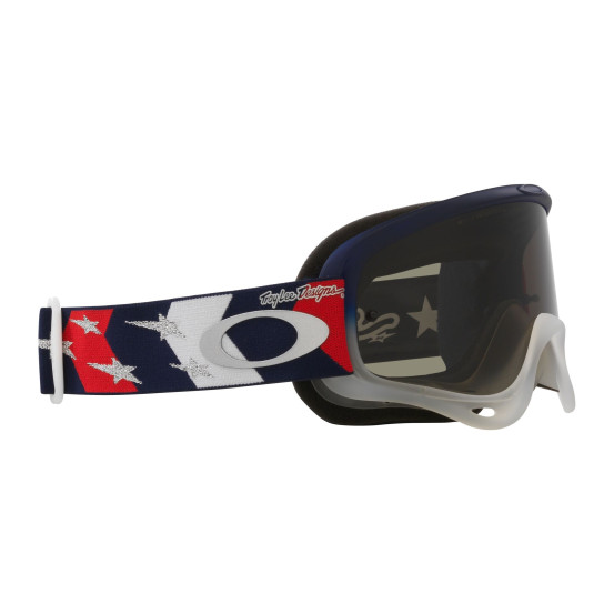 Masque cross Oakley O-Frame MX TLD RWB Stars - écran fumé foncé