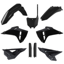 Kit plastiques - Noir - POLISPORT Restylé 2025 HONDA 250 CRF-R 2022 450 CRF-R 2021