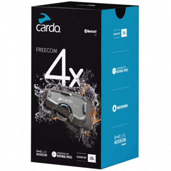 Intercom Bluetooth Cardo FREECOM 4X - Audio JBL