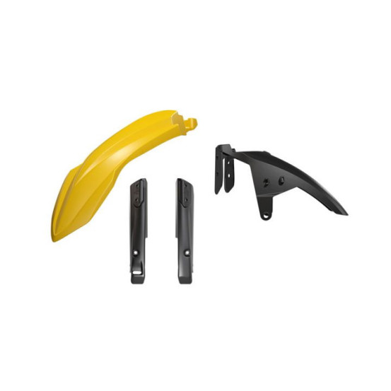 Kit Garde boue avant haut - Jaune - RTECH Yamaha Ténéré T7