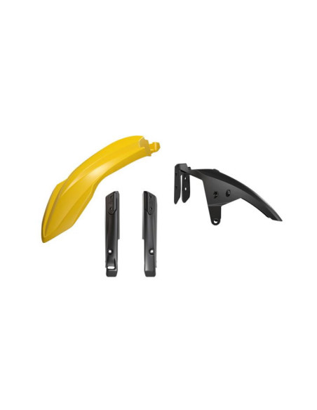 Kit Garde boue avant haut - Jaune - RTECH Yamaha Ténéré T7