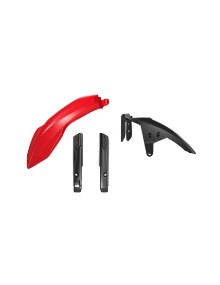 Kit Garde boue avant haut - Rouge - RTECH Yamaha Ténéré T7